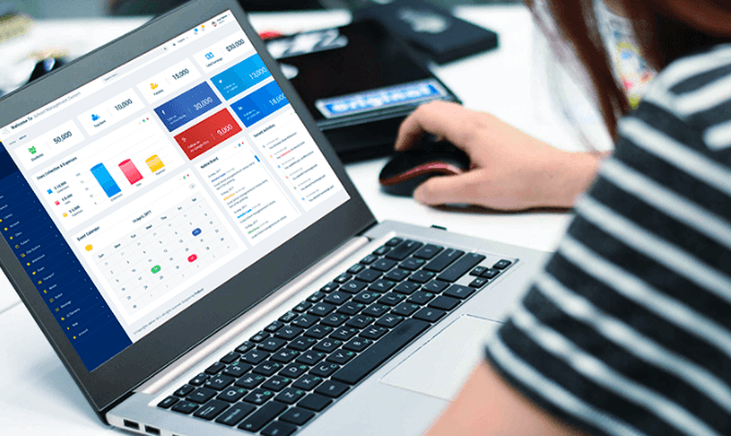 Paperless Reporting Illustration