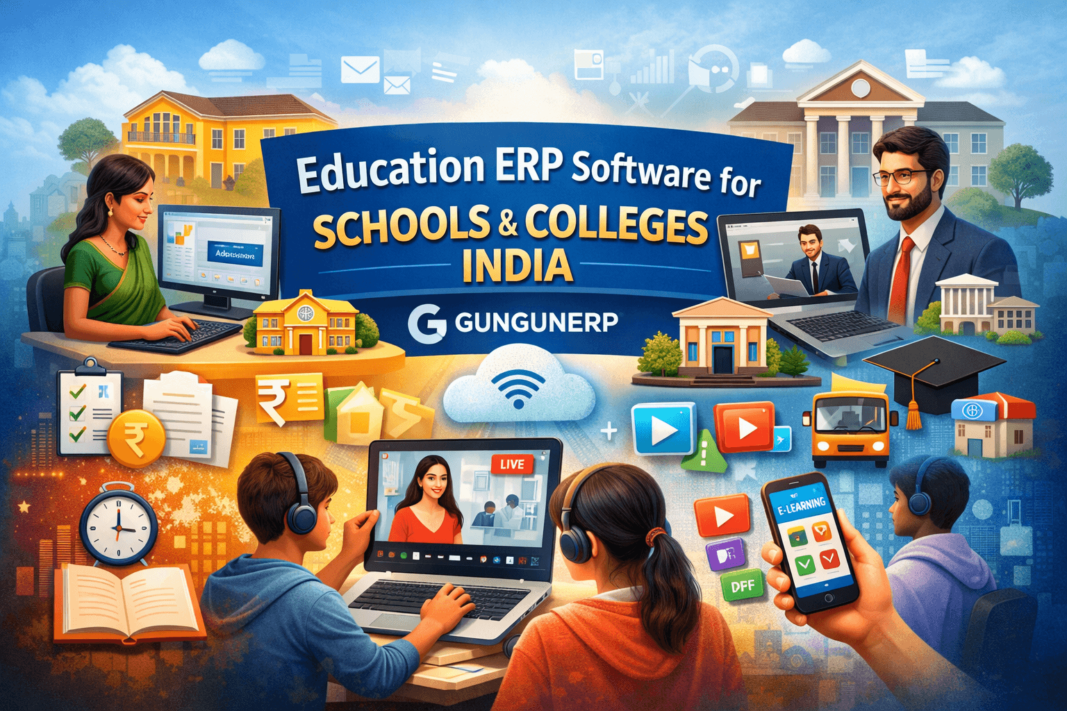 Education ERP Software for Schools & Colleges India