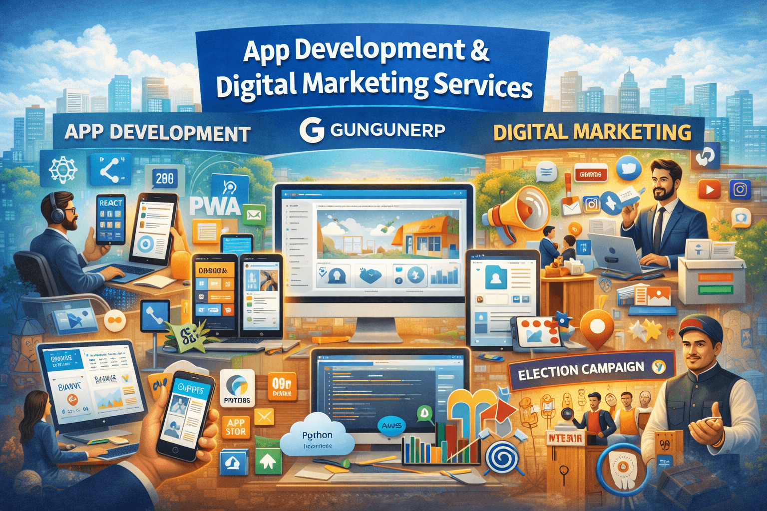 App Development & Digital Marketing Services India